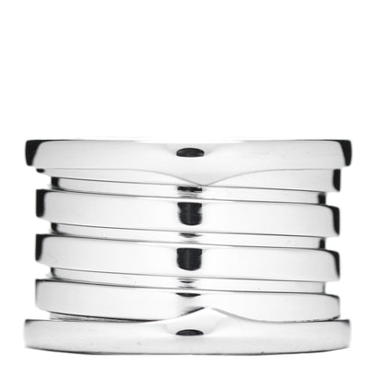 Bulgari 18K White Gold B.Zero1 Five-Band Ring 50 5.25 1 of 6