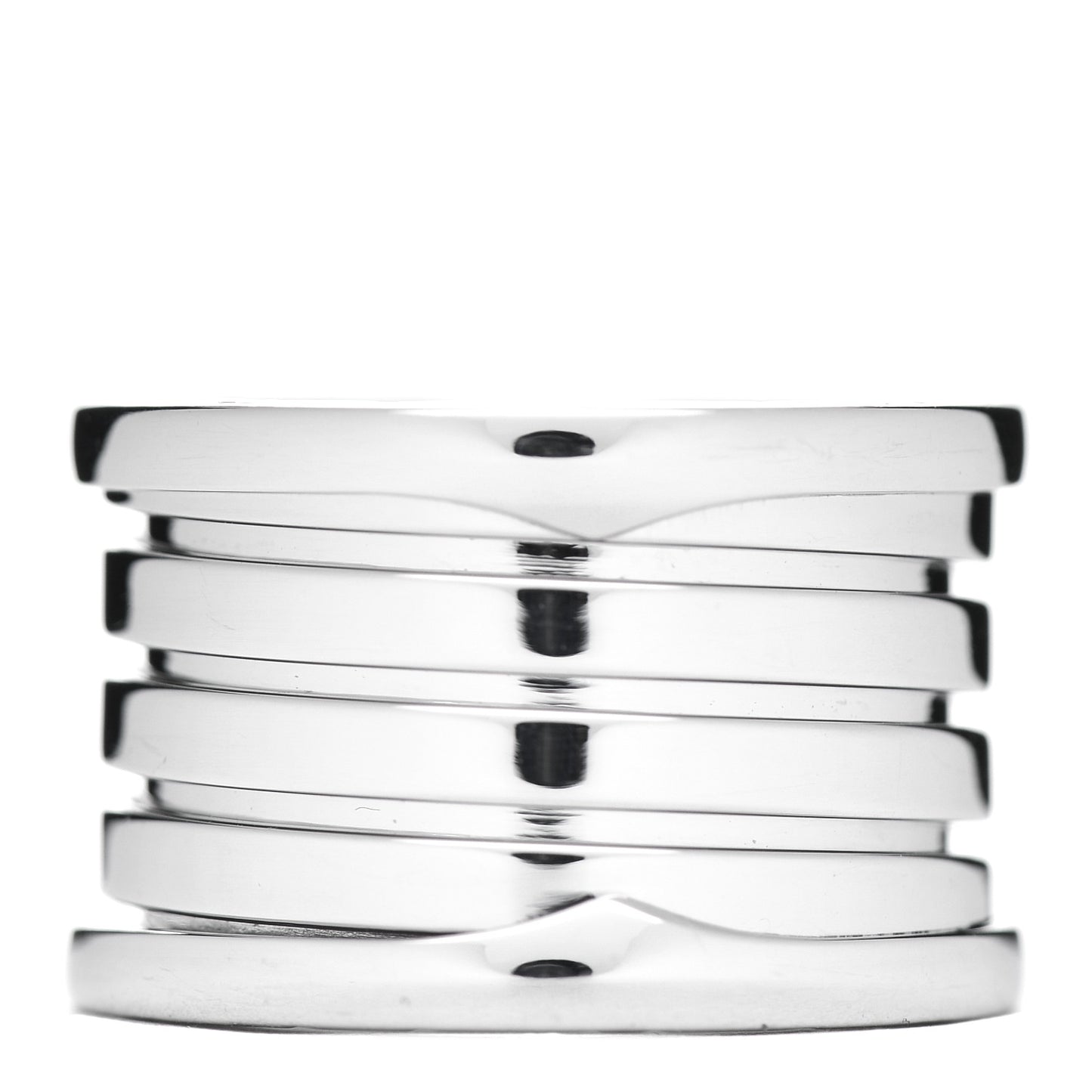 18K White Gold B.Zero1 Five-Band Ring 50 5.25