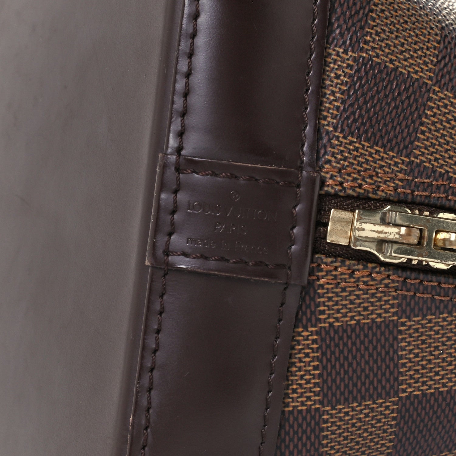Louis Vuitton Damier Ebene Alma PM 7 of 10
