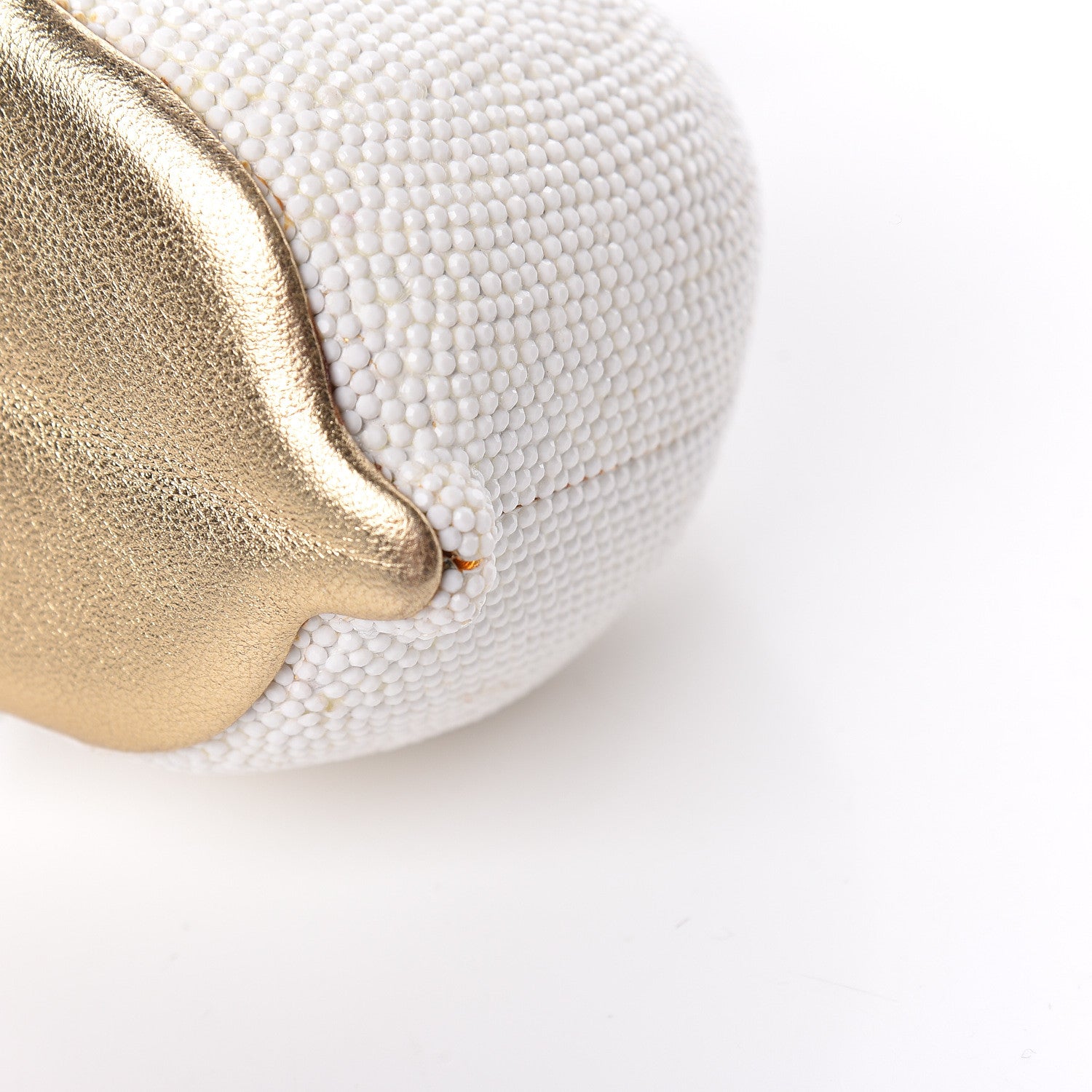 Judith Leiber Swarovski Crystal Polar Bear Minaudiere Clutch White 13 of 18
