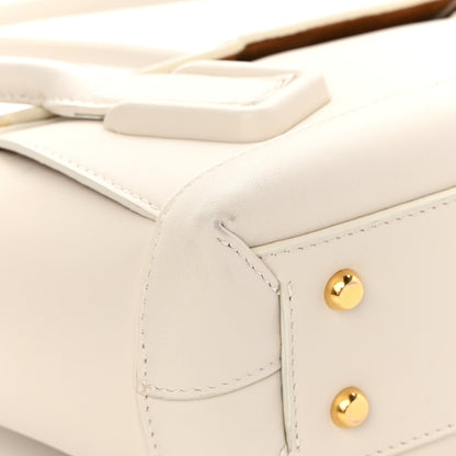 Bottega Veneta French Calfskin Maxi Intrecciato Small Arco Bianco 9 of 15