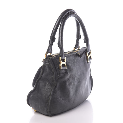 Chloe Calfskin Medium Marcie Satchel Black 3 of 12