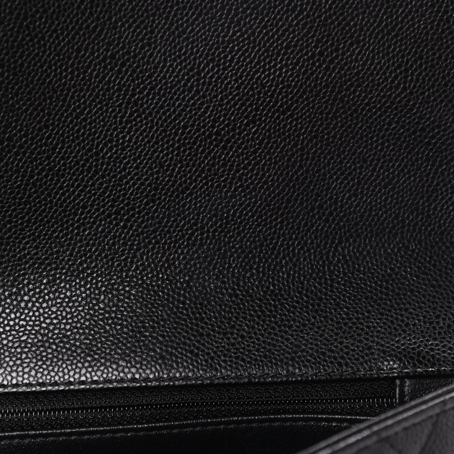Chanel Caviar Quilted Flap Clutch Black 8 of 8
