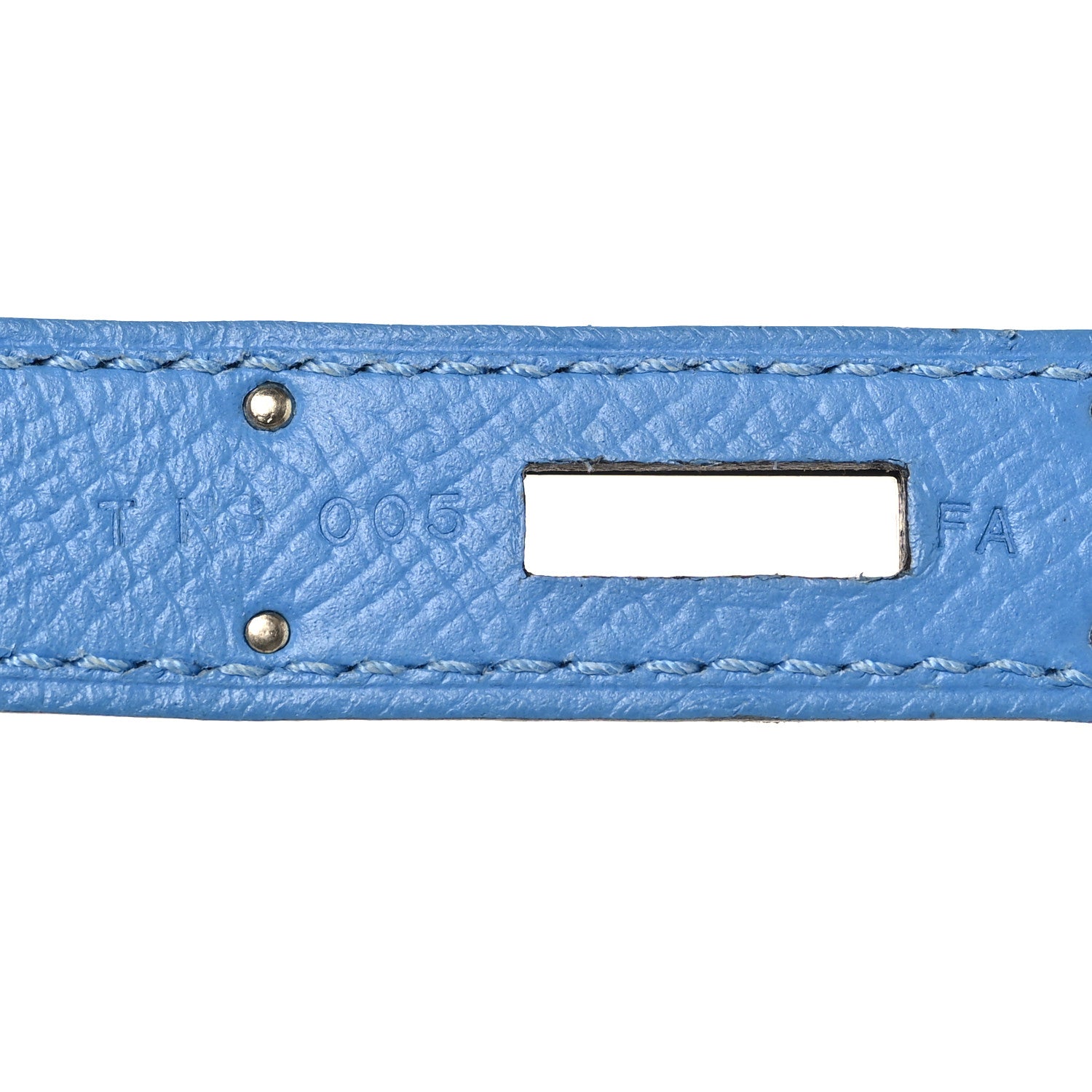 Hermes Epsom Kelly Sellier 28 Bleu Paradise 6 of 13