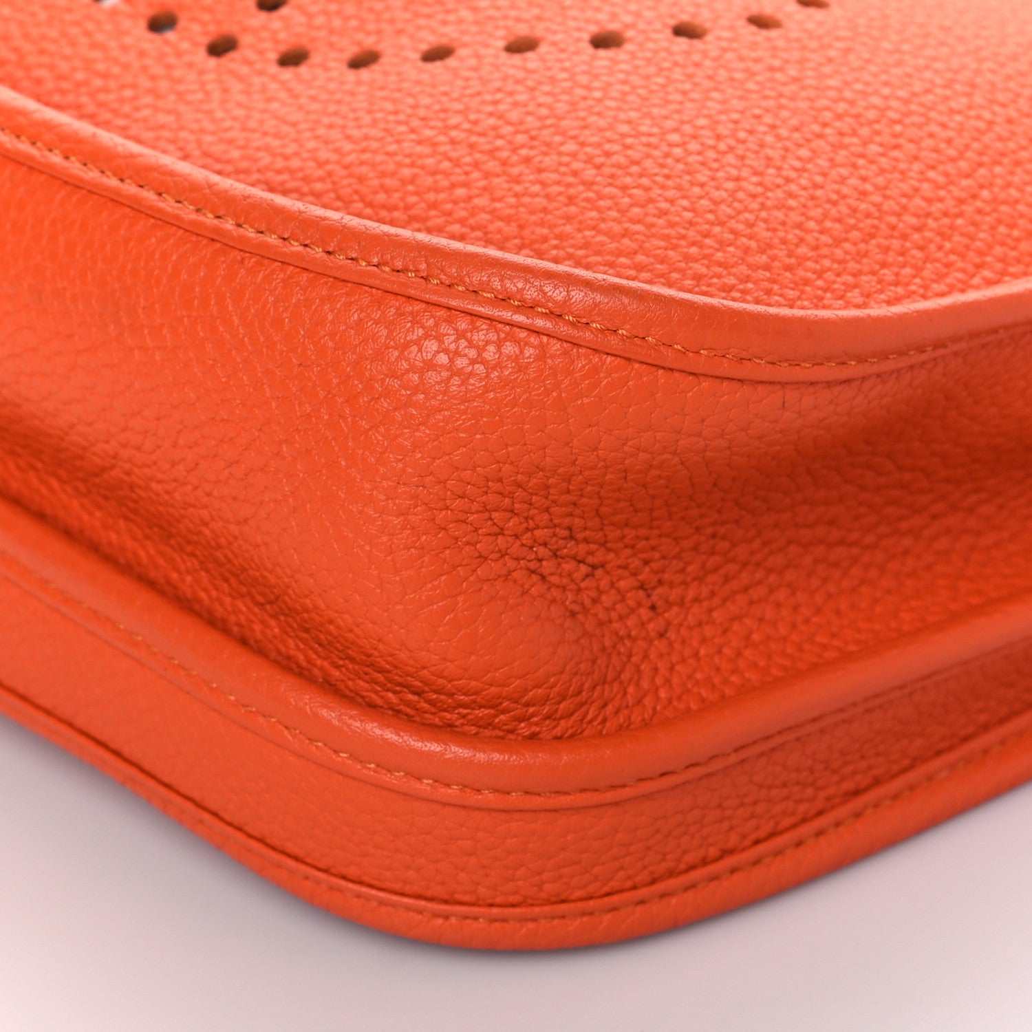 Hermes Taurillon Clemence Evelyne III PM Feu 10 of 10
