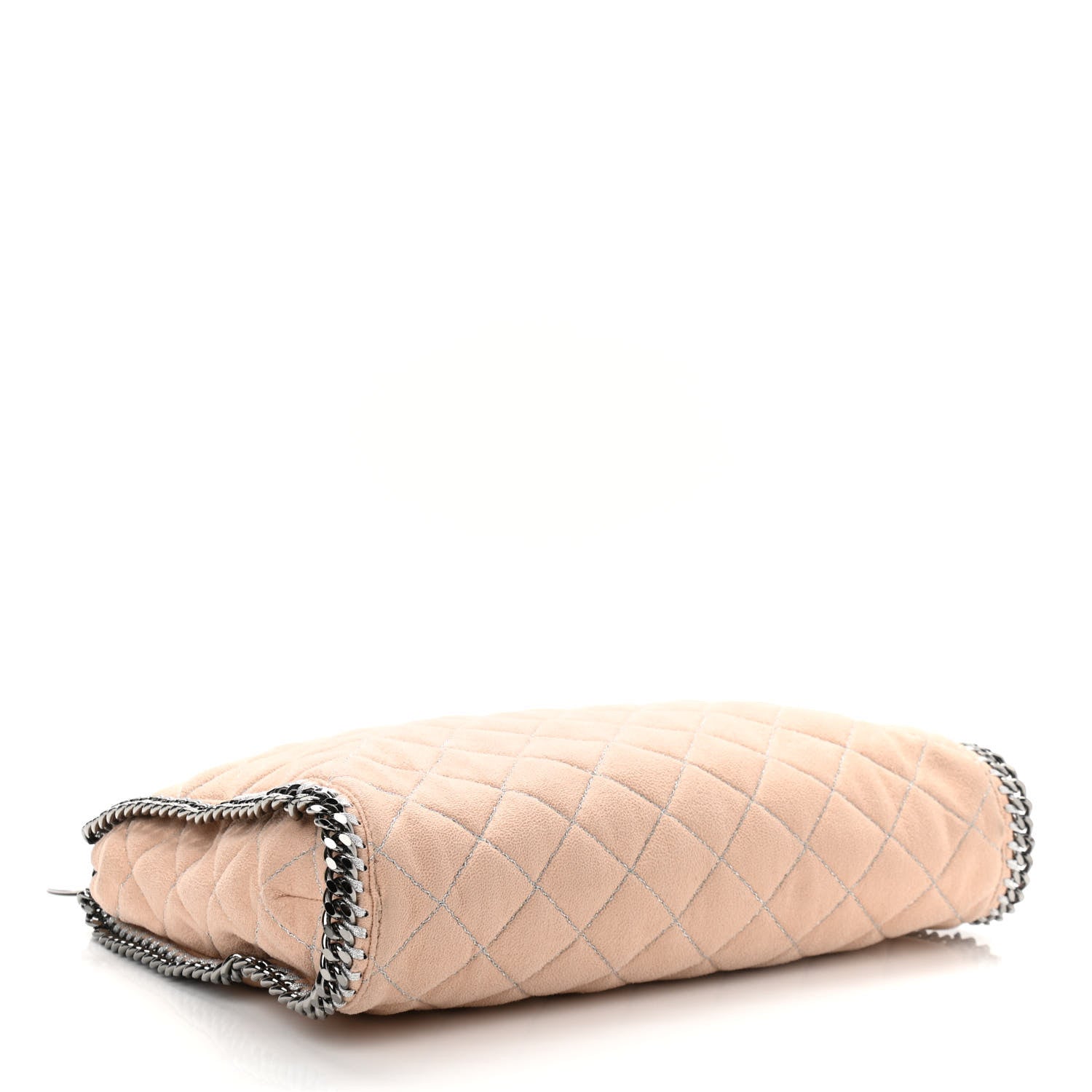 Stella McCartney Shaggy Deer Quilted Falabella Tote Powder 3 of 11