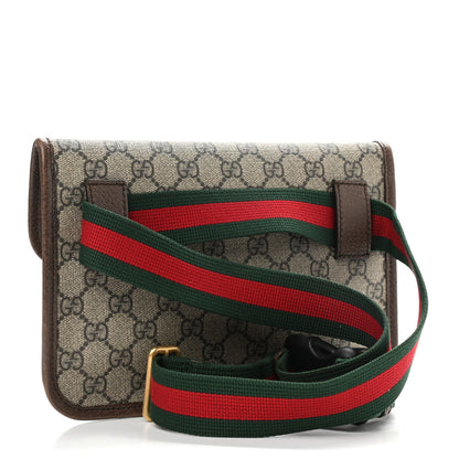 Gucci GG Supreme Monogram Neo Vintage Web Belt Bag Brown 3 of 16