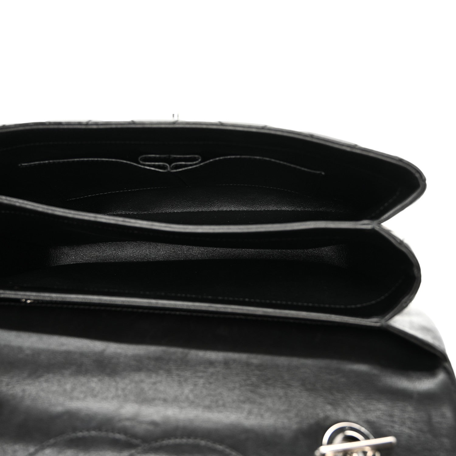Chanel Lambskin Quilted Medium Trendy CC Flap Dual Handle Bag Black 5 of 9