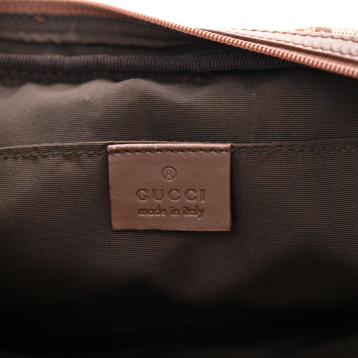 Gucci Monogram Travel Cosmetic Bag Brown 7 of 10