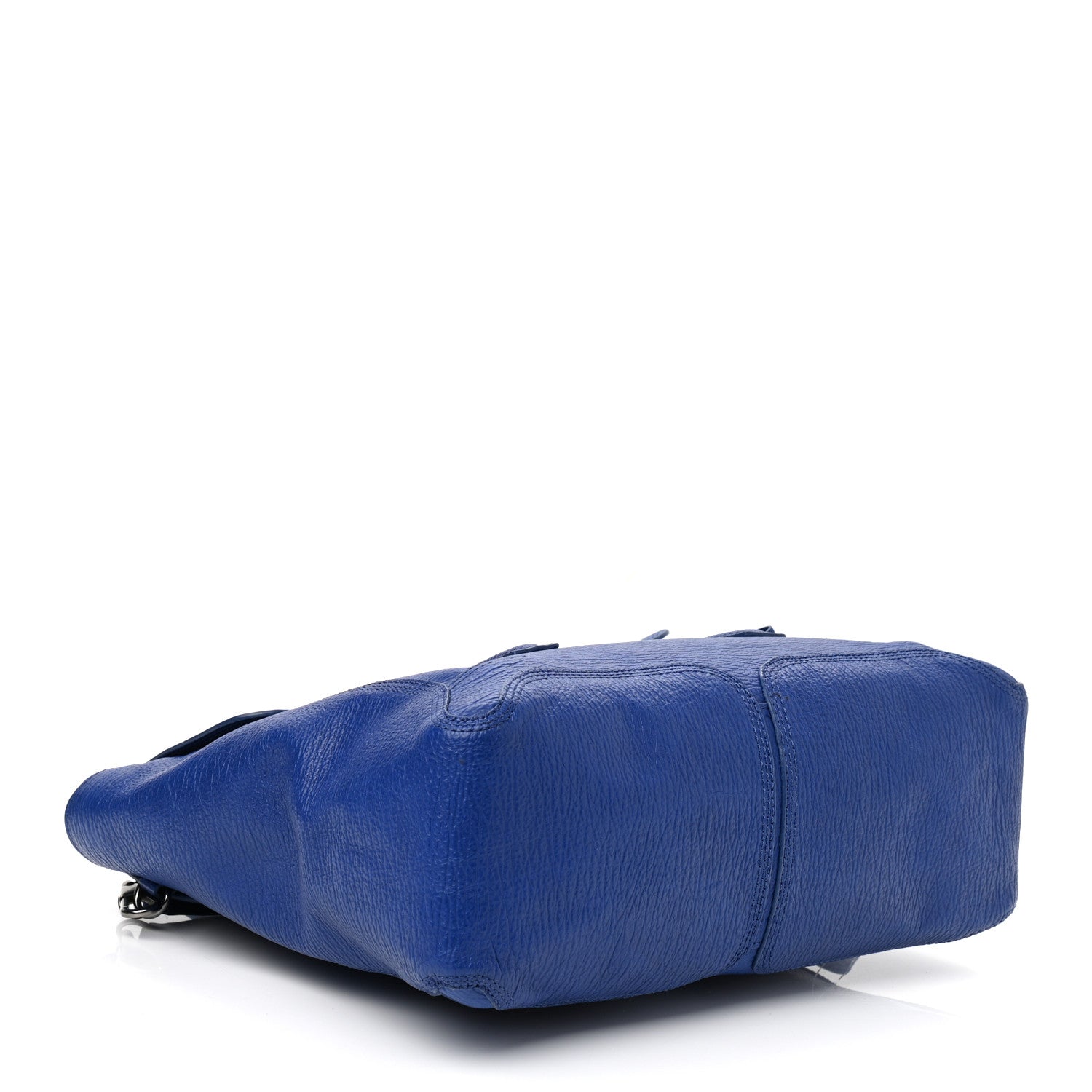 3.1 Phillip Lim Textured Calfskin Large Pashli Satchel Cobalt 4 of 10