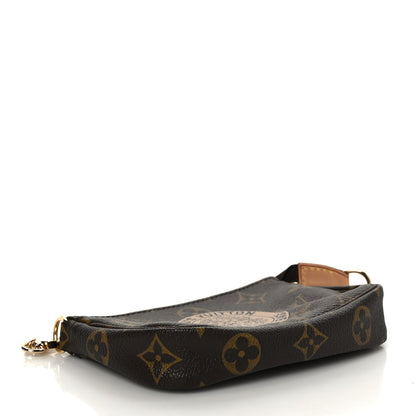 Louis Vuitton Monogram Complice Trunks and Bags Mini Pochette Accessories Beige 4 of 8
