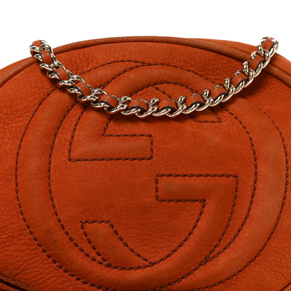 Gucci Vitello Range Mini Soho Chain Bag Old Whisky 8 of 10