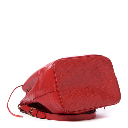 Louis Vuitton Epi Noe Castillan Red 3 of 8