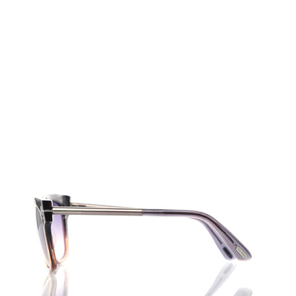 Tom Ford Acetate Tracy Sunglasses TF436 Grey Peach 3 of 8