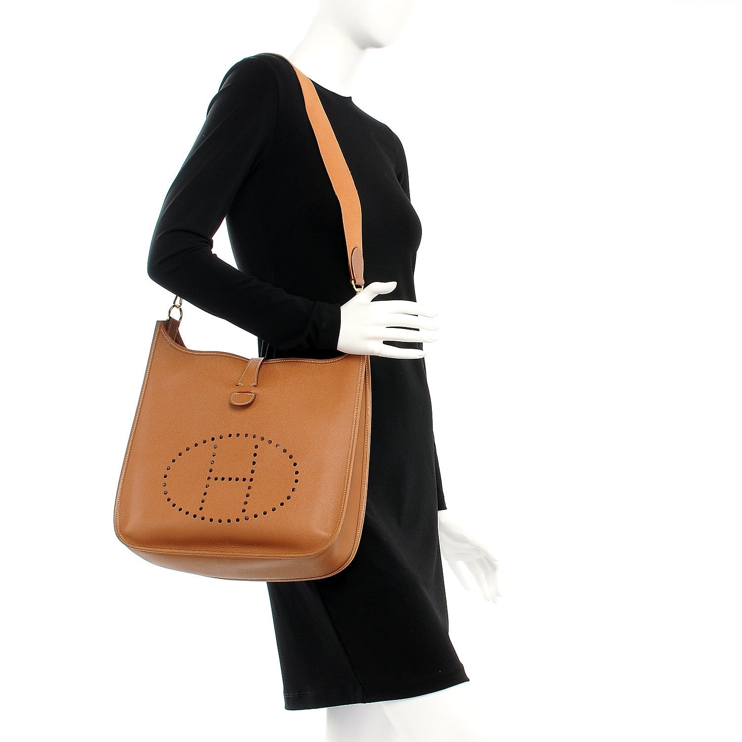 Hermes Courchevel Evelyne GM Gold 2 of 16