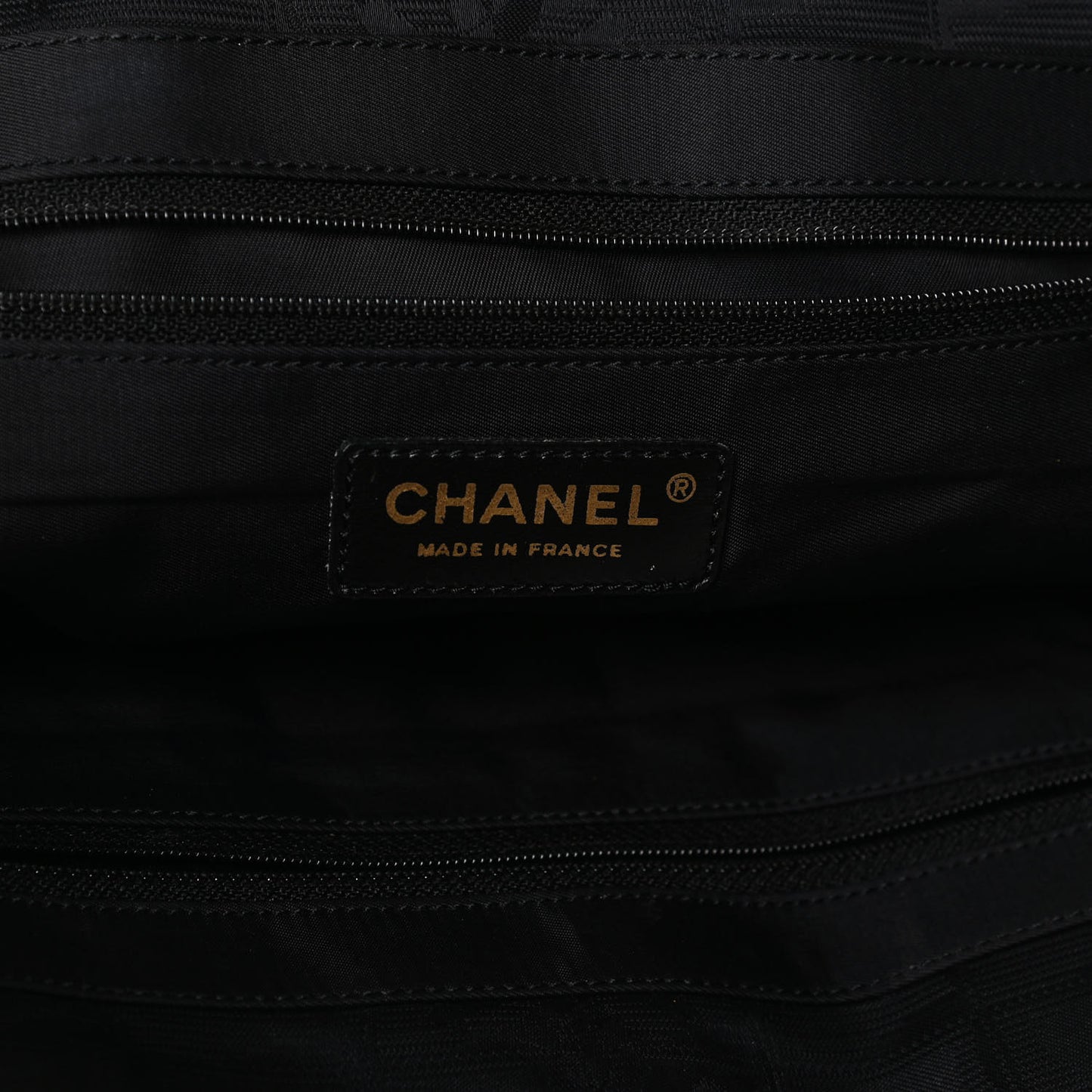 Nylon Small Travel Tote Black