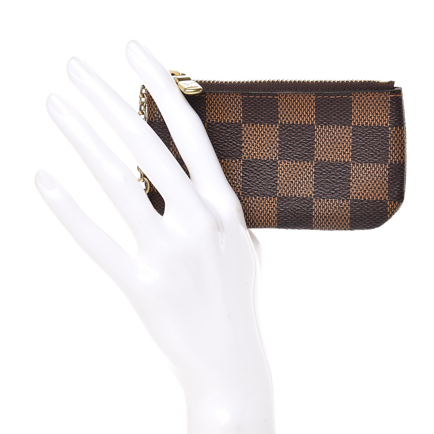 Louis Vuitton Damier Ebene Key Pouch 2 of 7
