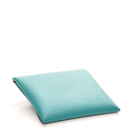 Hermes Epsom Bastia Coin Purse Bleu Paon 4 of 7