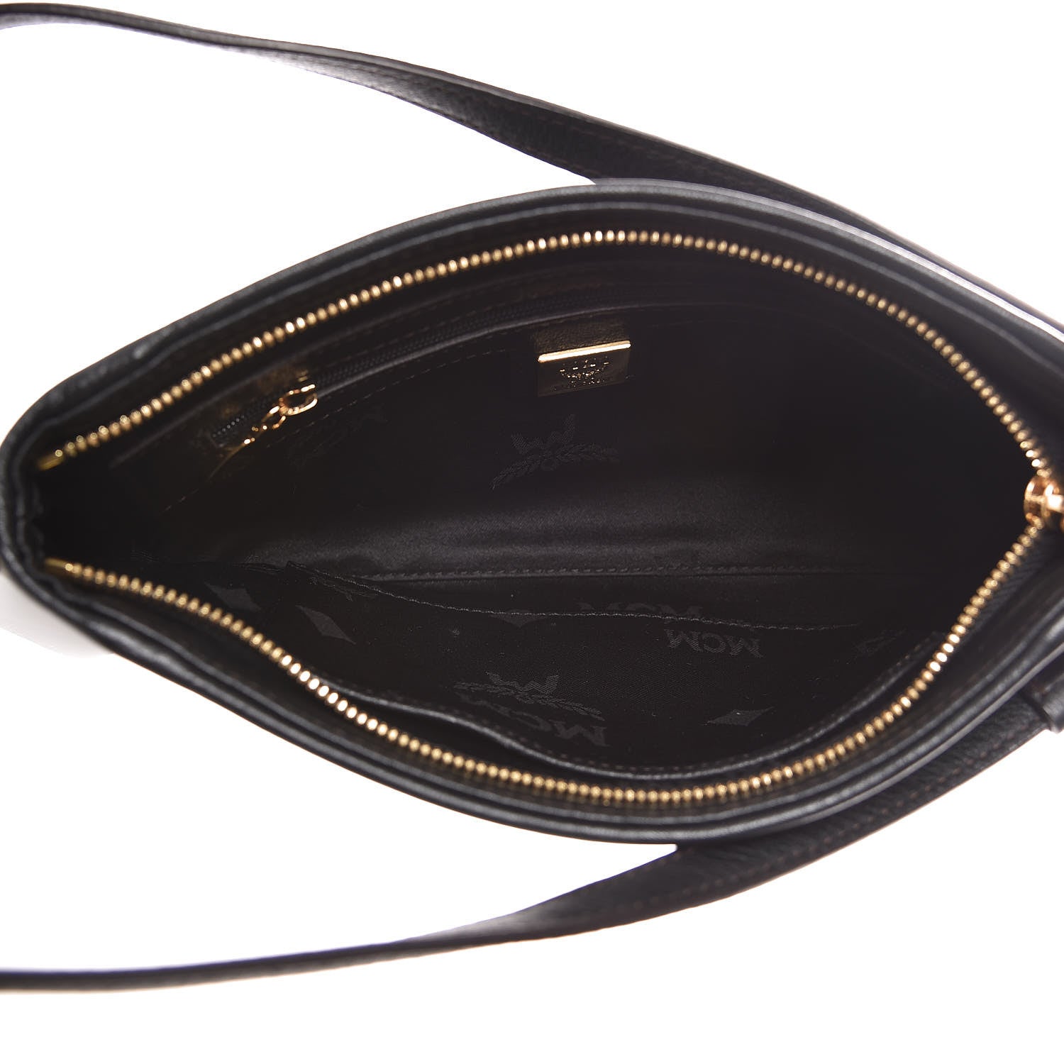 MCM Visetos Mini Crossbody Bag Black 6 of 10