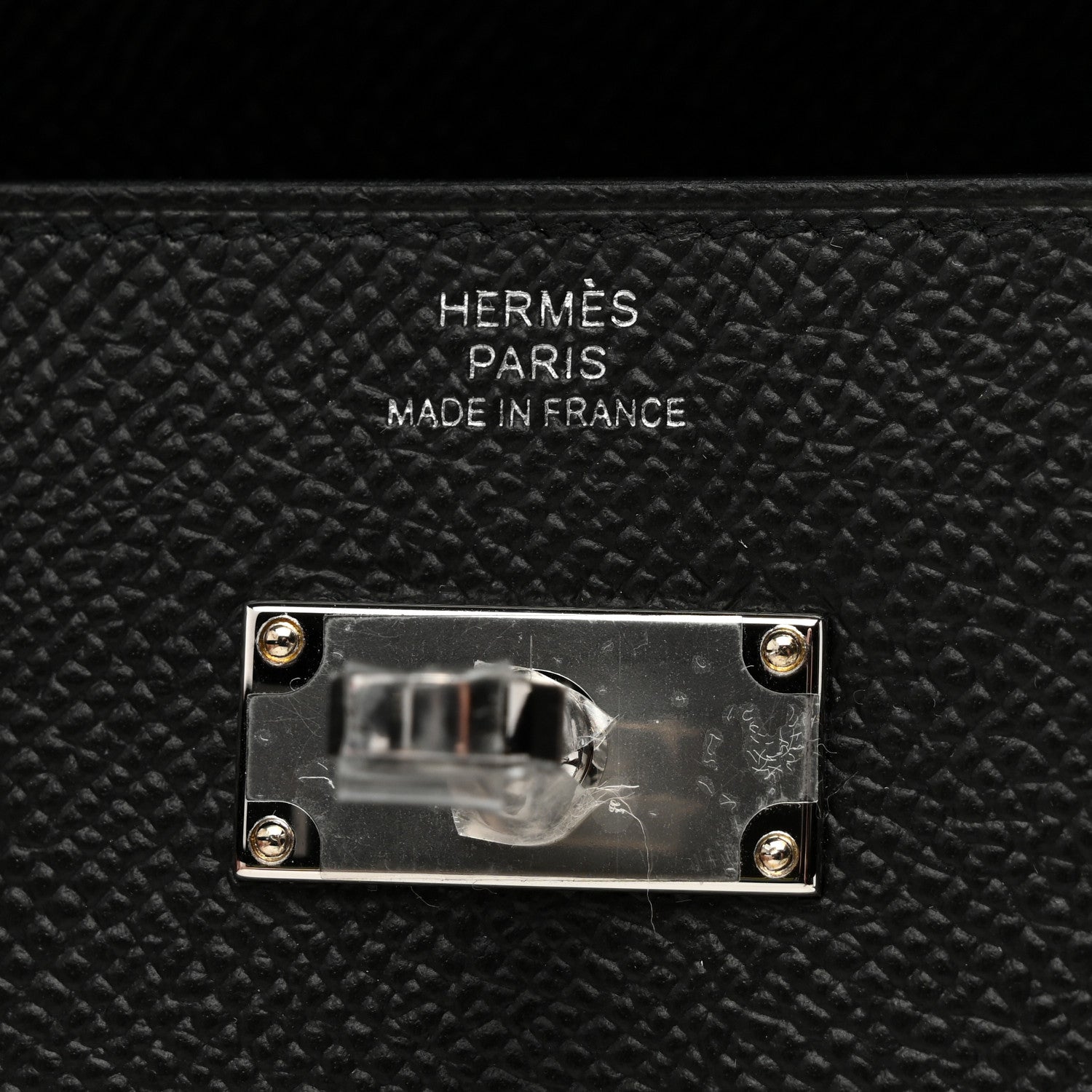 Hermes Epsom Kelly Wallet To Go Black 6 of 10