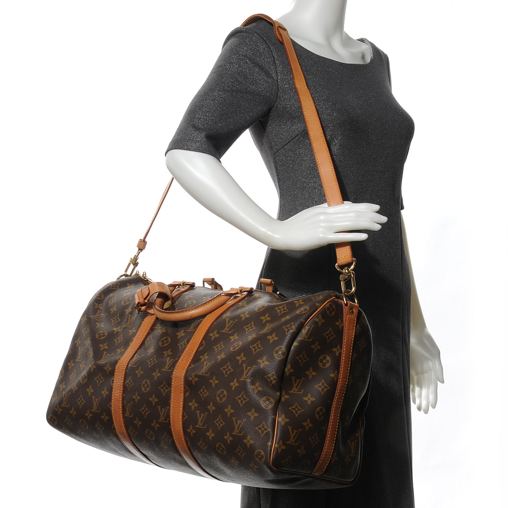 Louis Vuitton Monogram Keepall Bandouliere 50 2 of 9