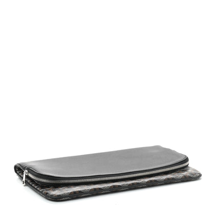 Goyard Goyardine Sainte Marie Soft Clutch Black 4 of 5