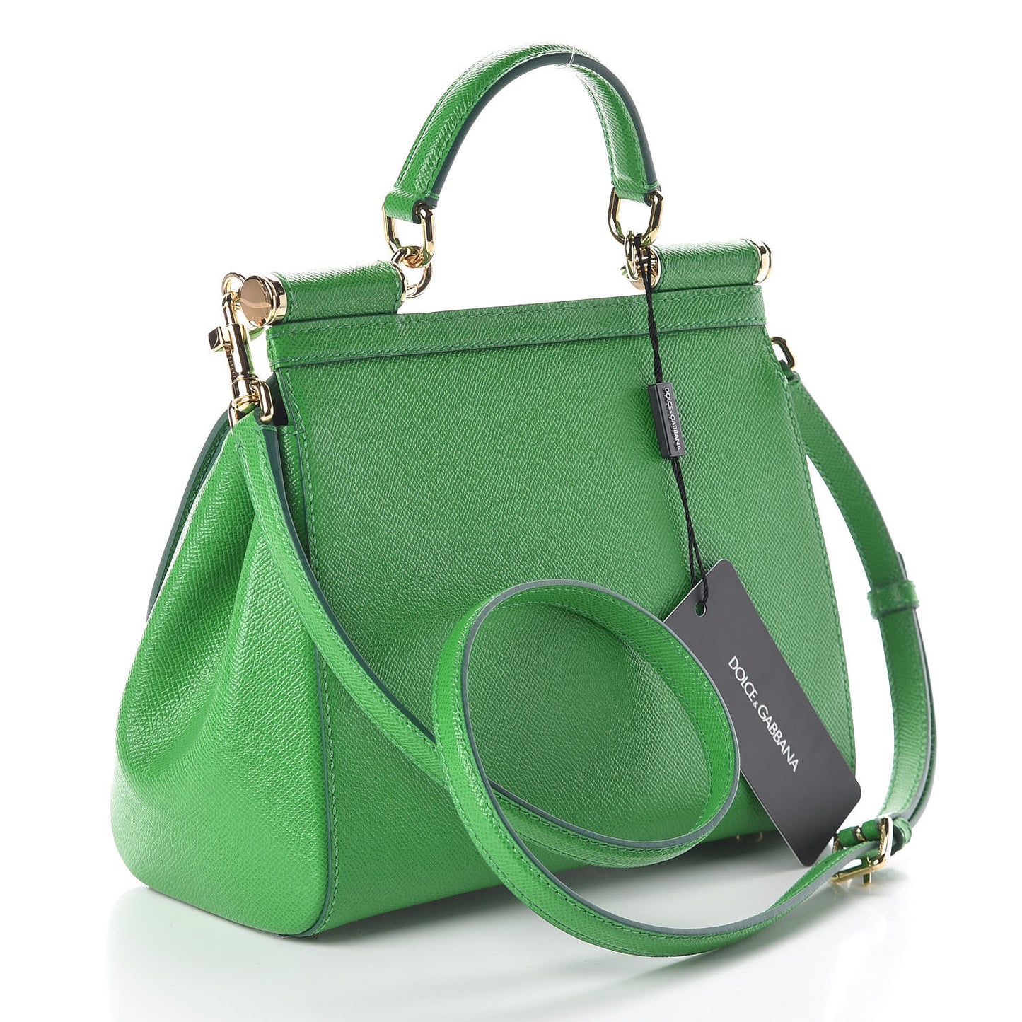 Dauphine Medium Miss Sicily Satchel Verde Chiaro