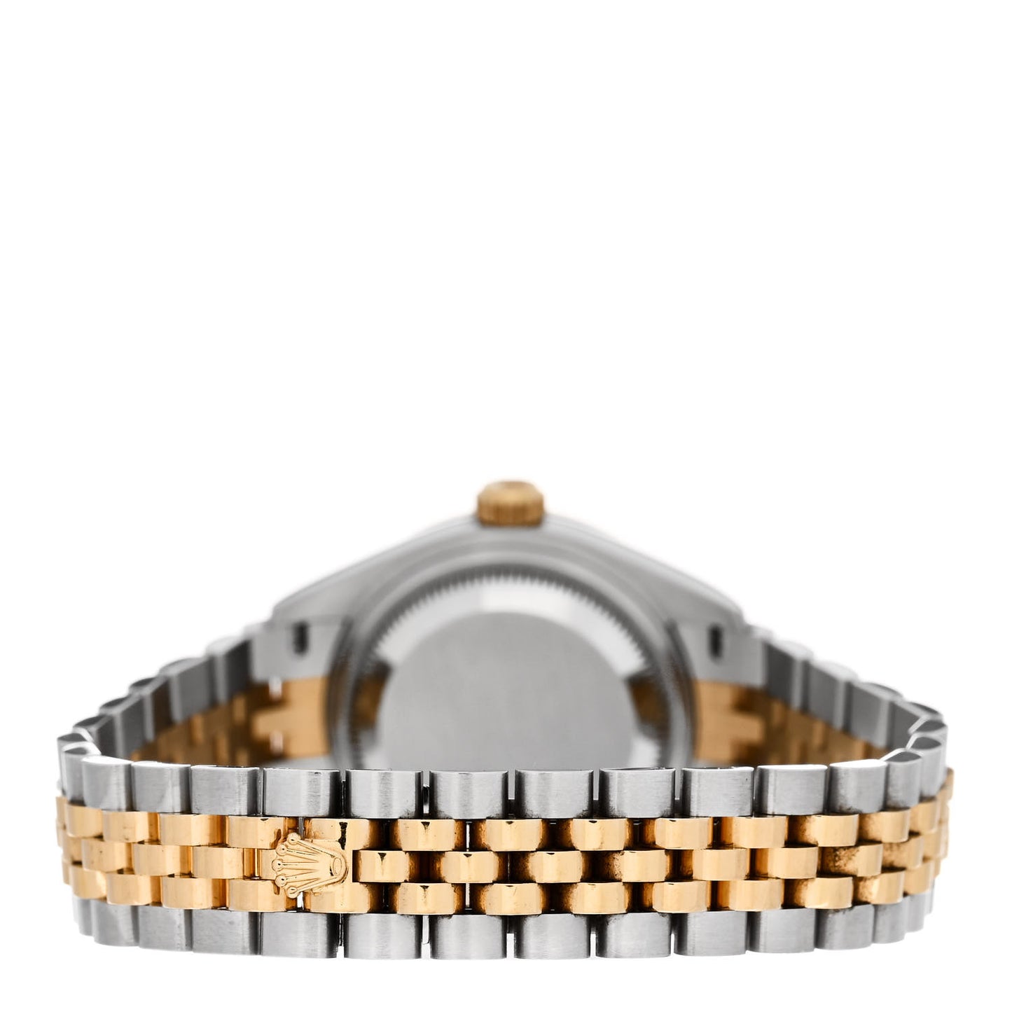 Stainless Steel 18K Yellow Gold Diamond 28mm Oyster Perpetual Datejust Watch Silver 279383RBR