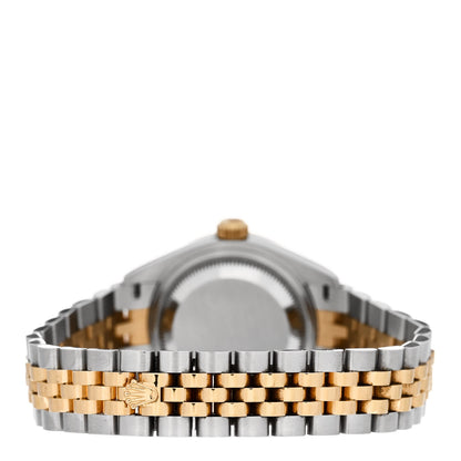 Rolex Stainless Steel 18K Yellow Gold Diamond 28mm Oyster Perpetual Datejust Watch Silver 279383RBR 3 of 5