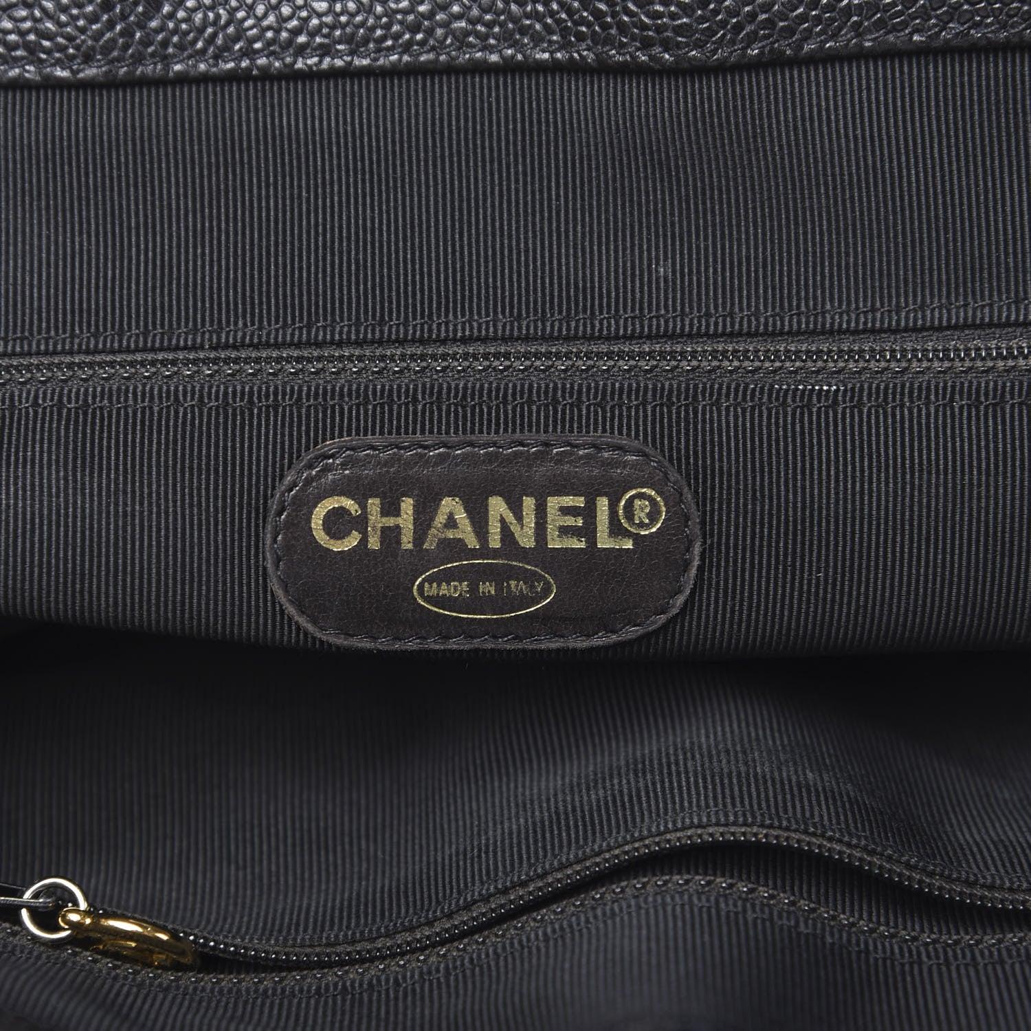 Chanel Caviar CC Shoulder Bag Black 5 of 11