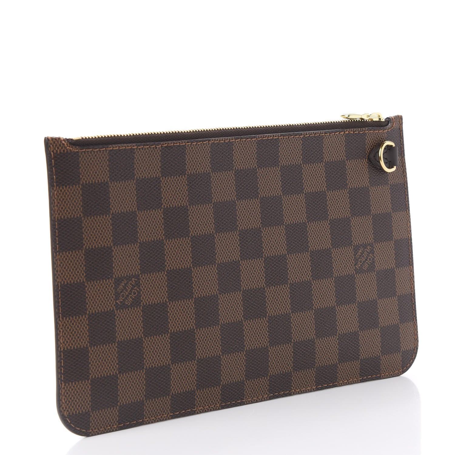 Louis Vuitton Damier Ebene Neverfull MM GM Pochette 2 of 9
