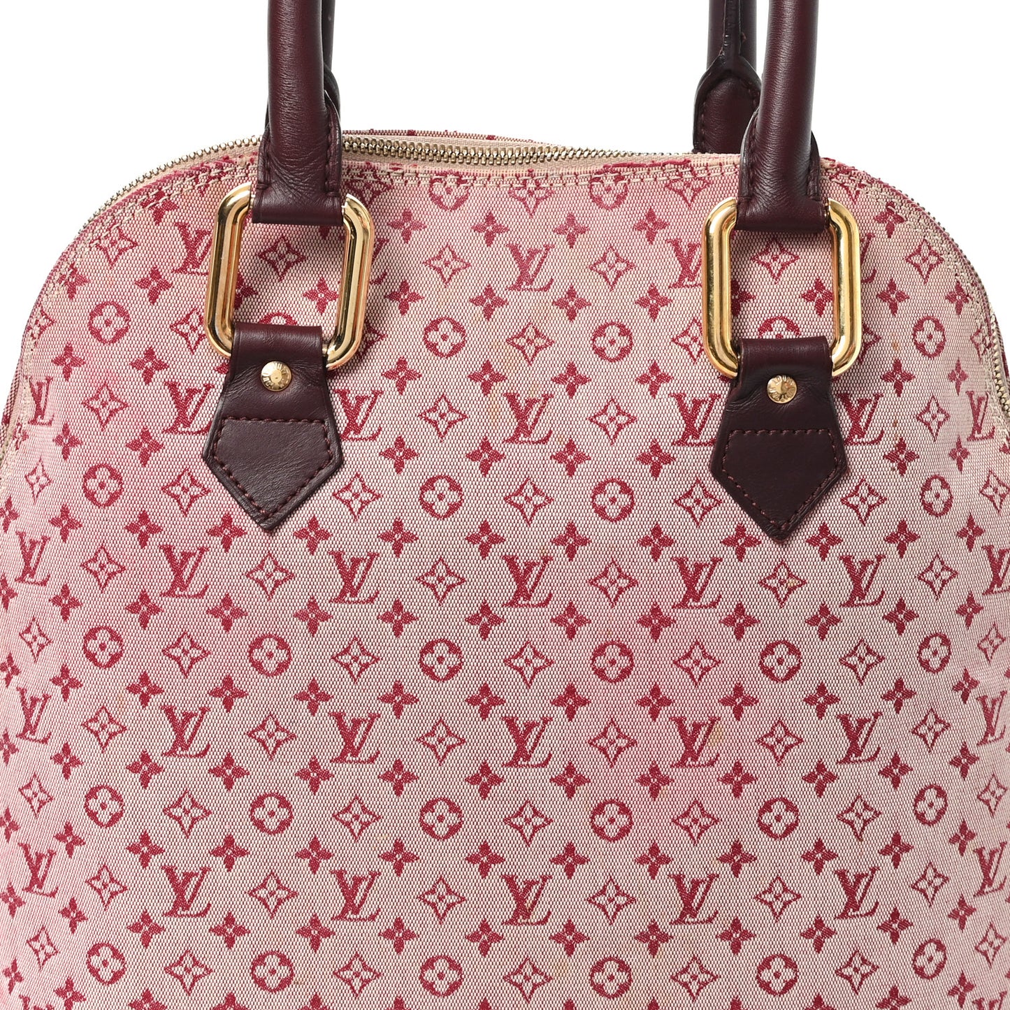 Mini Monogram Alma Haut Tote Cherry