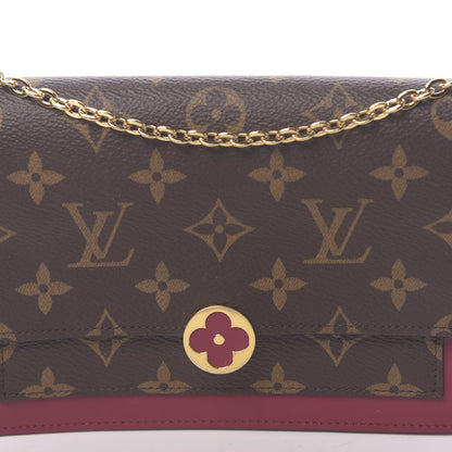 Louis Vuitton Monogram Flore Chain Wallet Fuchsia 9 of 9