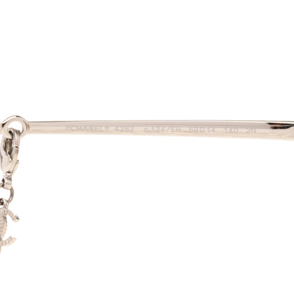 Chanel Metal Butterfly Removable Pearl Chain Sunglasses 4262 Pink 10 of 12