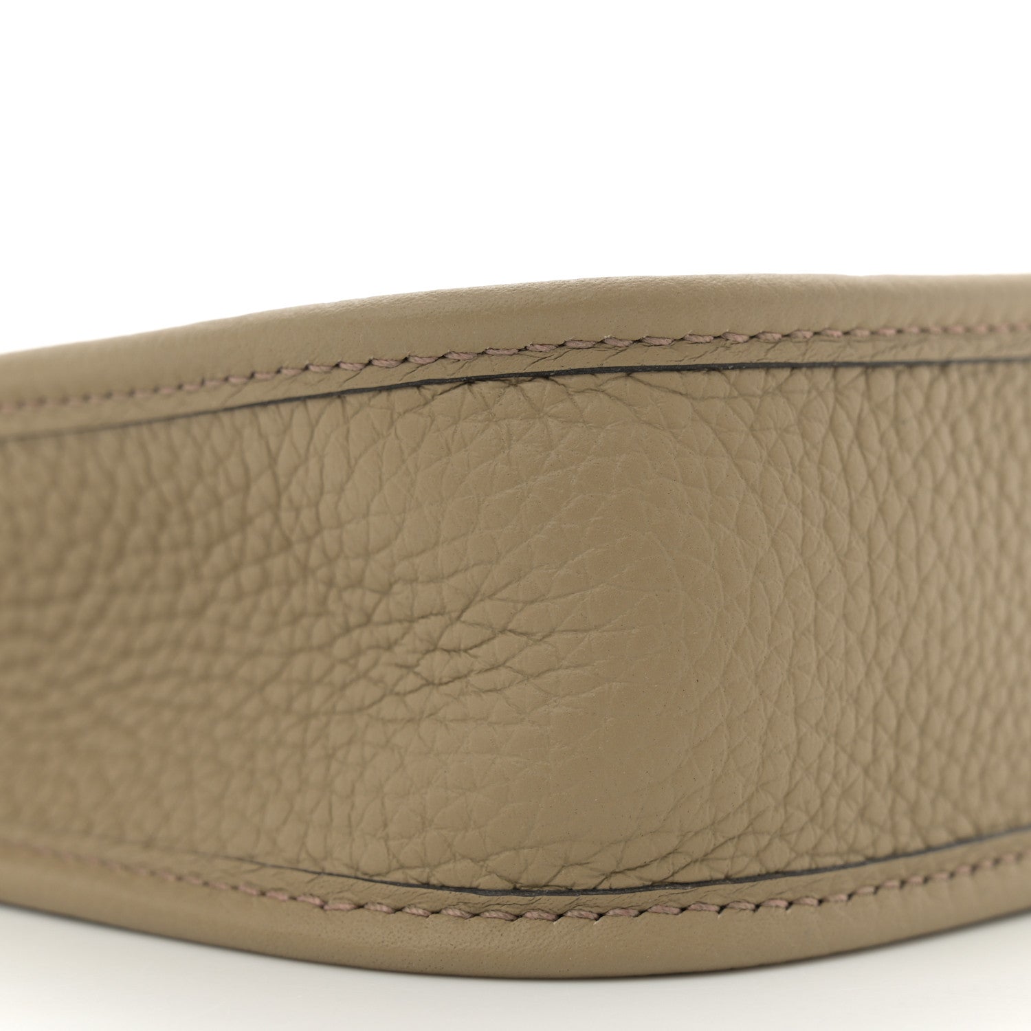Hermes Taurillon Clemence Sangle Evelyne TPM Beige Marfa 9 of 11