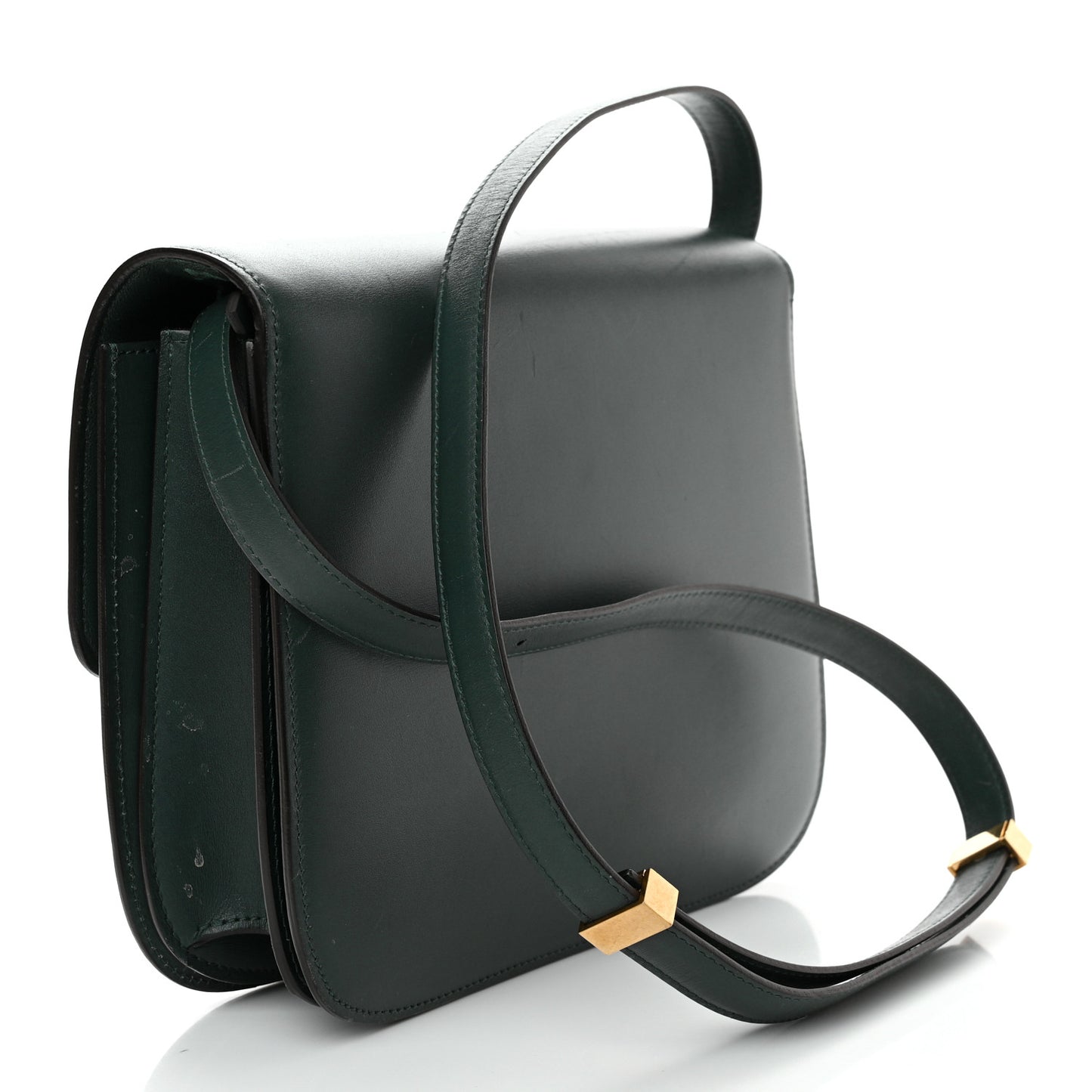 Box Calfskin Medium Classic Box Flap Bag Amazone