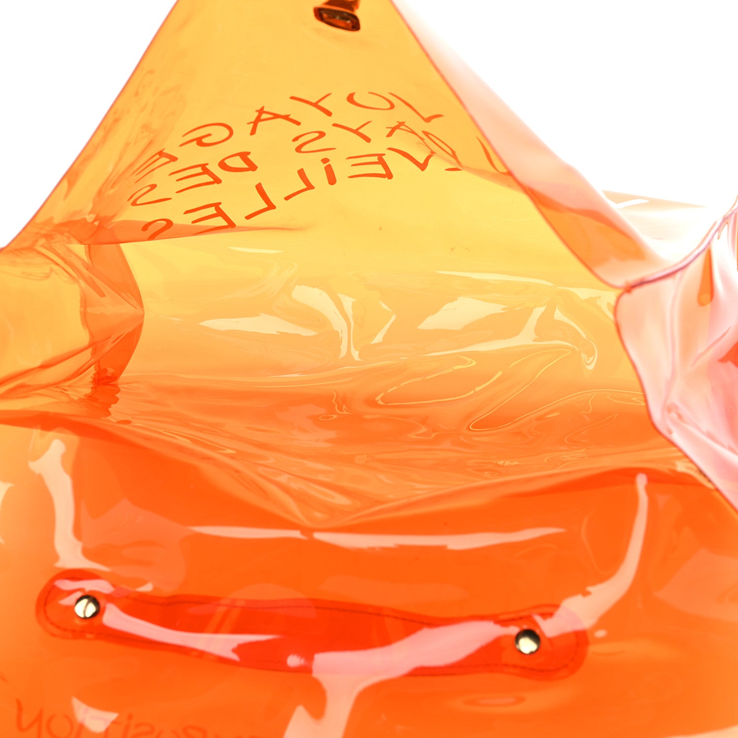 Hermes Vinyl Souvenir De L'Exposition Kelly Orange 5 of 14