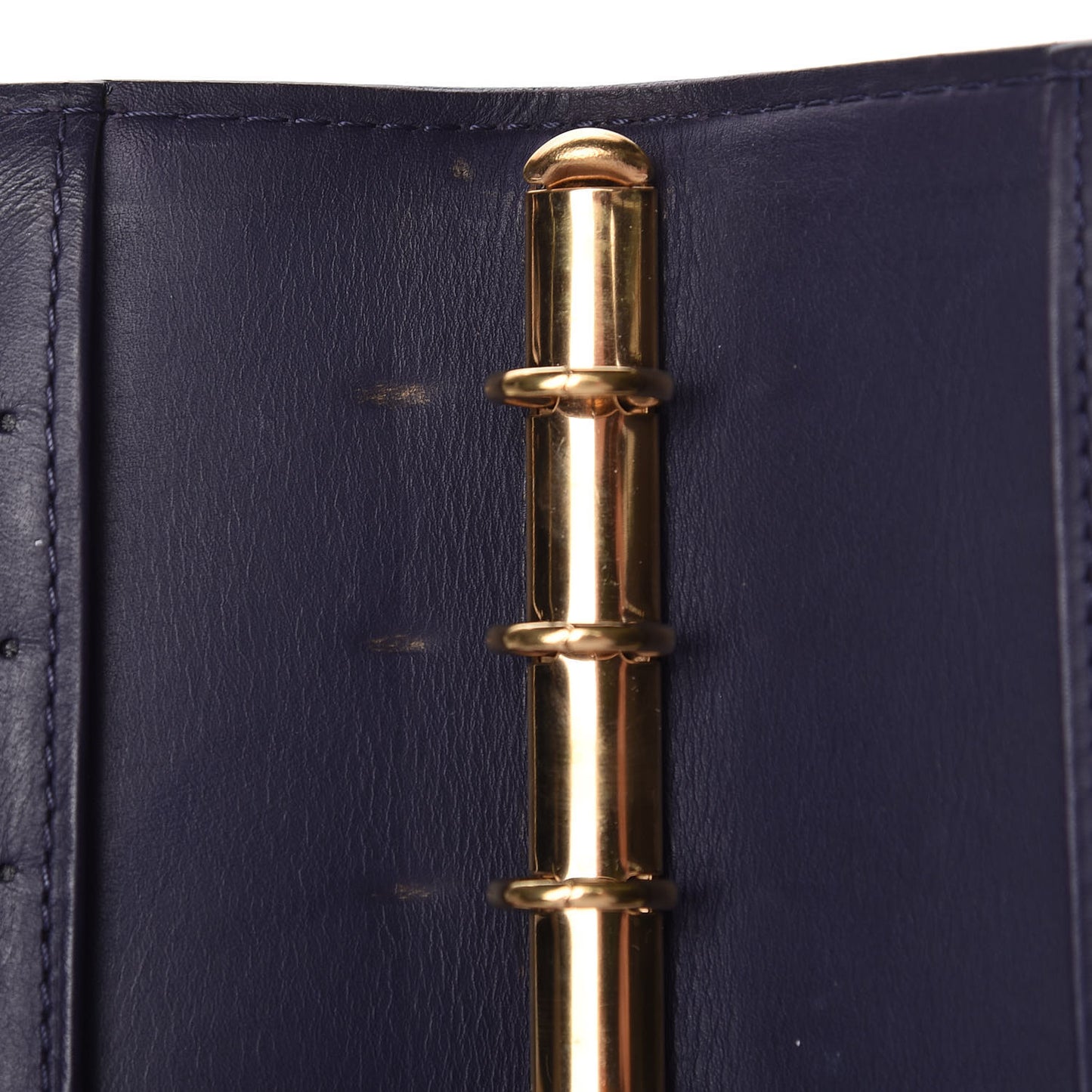 Vernis Small Ring Agenda Cover Indigo
