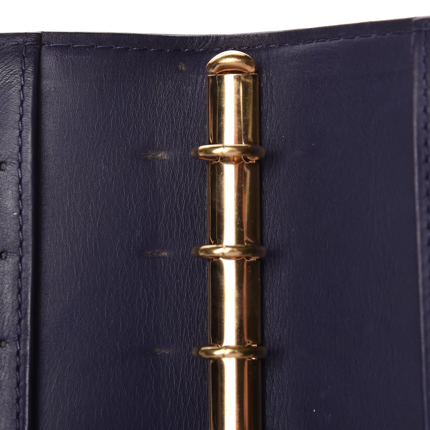 Louis Vuitton Vernis Small Ring Agenda Cover Indigo 7 of 7