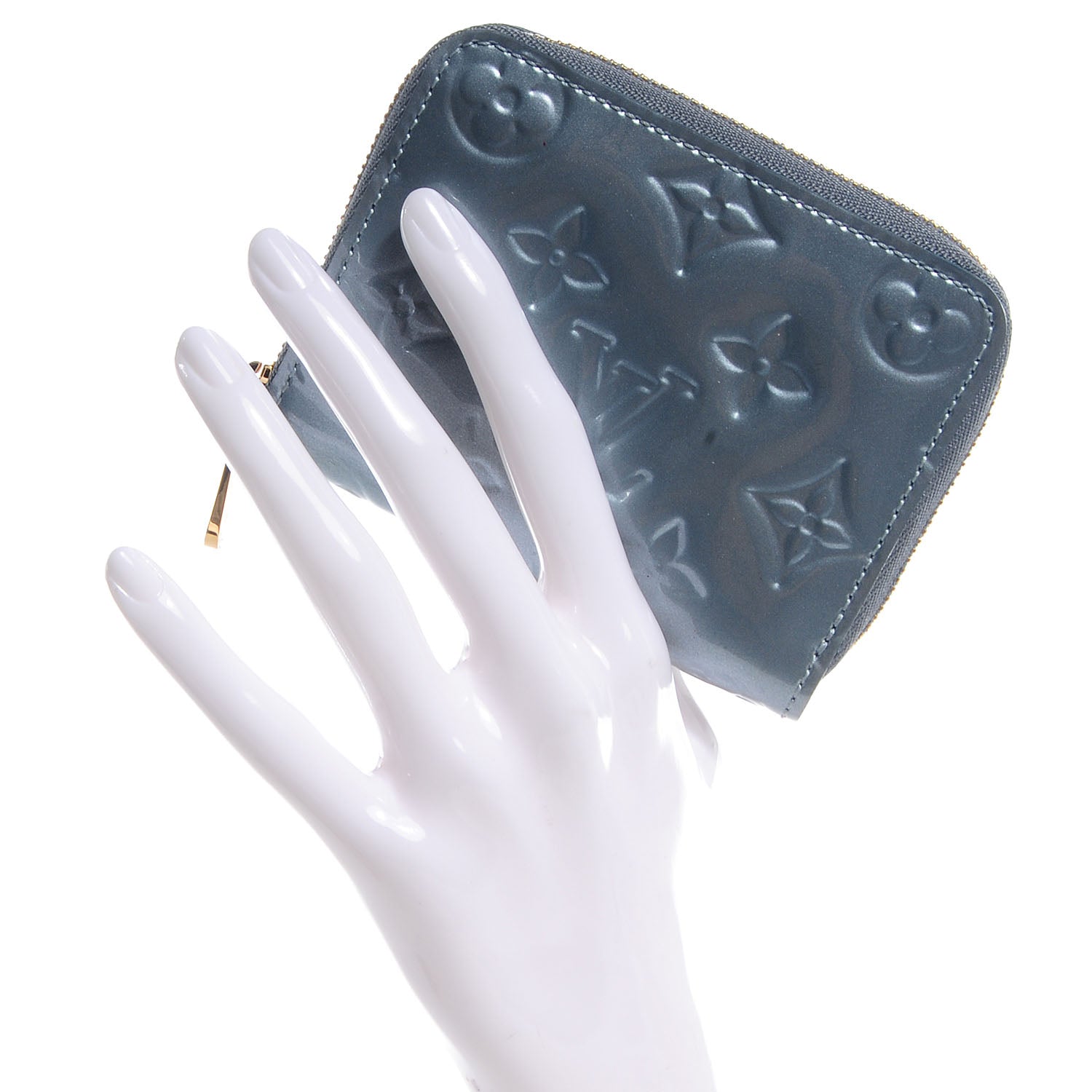 Louis Vuitton Vernis Zippy Coin Purse Givre 2 of 7