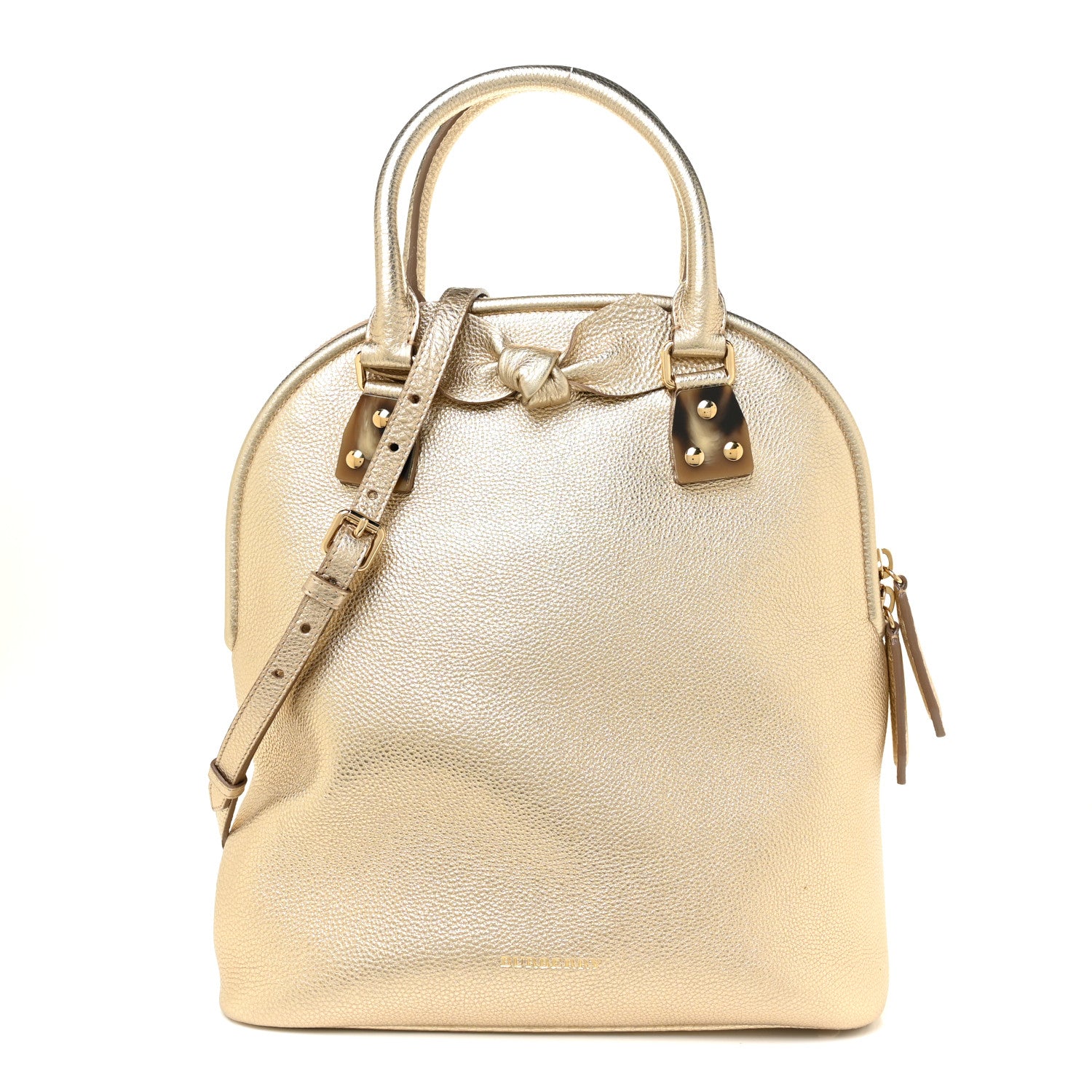 Burberry Prorsum Grainy Calfskin Medium Bloomsbury Gold 1 of 12