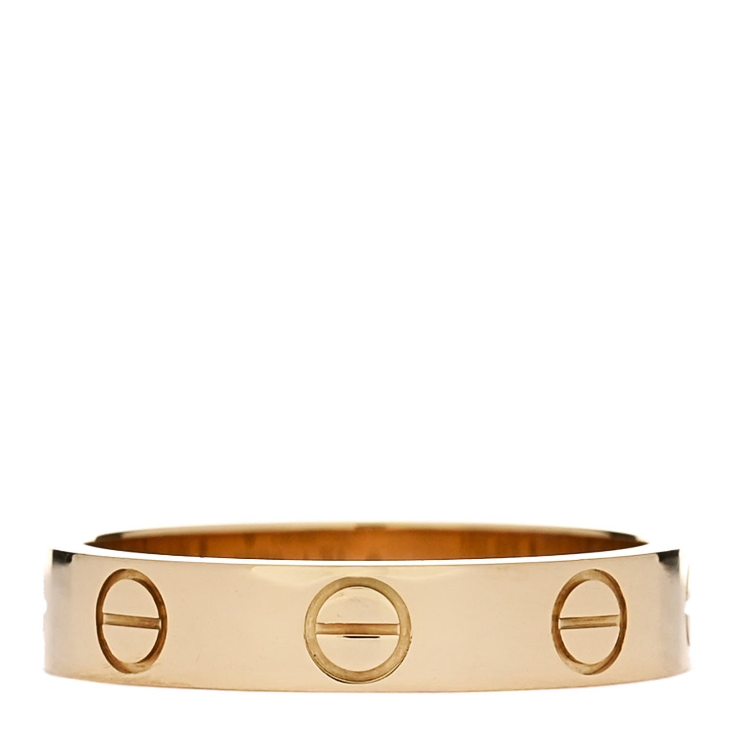 Cartier 18K Yellow Gold 3.5mm LOVE Wedding Band Ring 49 5 3 of 5