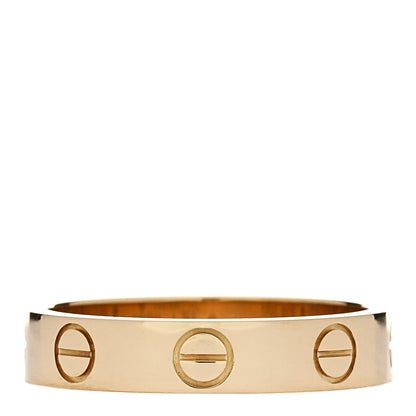 Cartier 18K Yellow Gold 3.5mm LOVE Wedding Band Ring 49 5 3 of 5