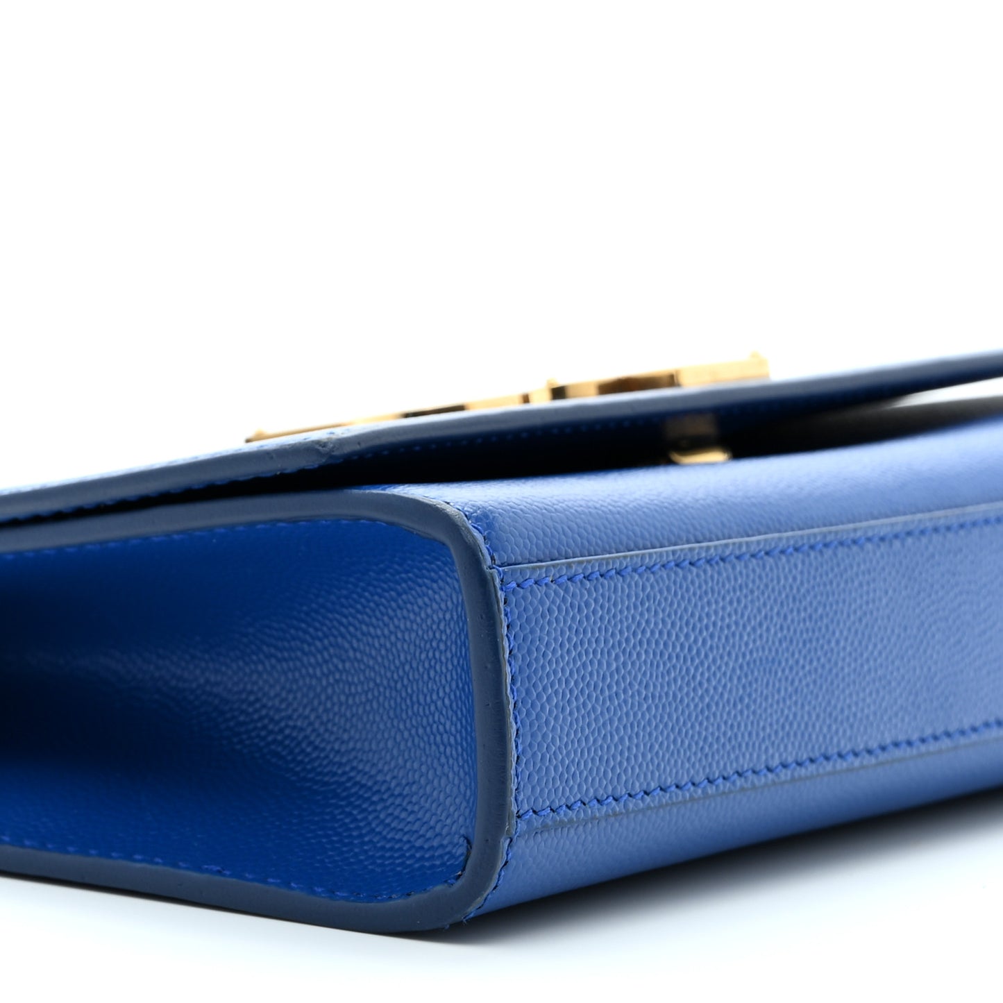 Grain De Poudre Small Classic Monogram Kate Satchel Royal Blue