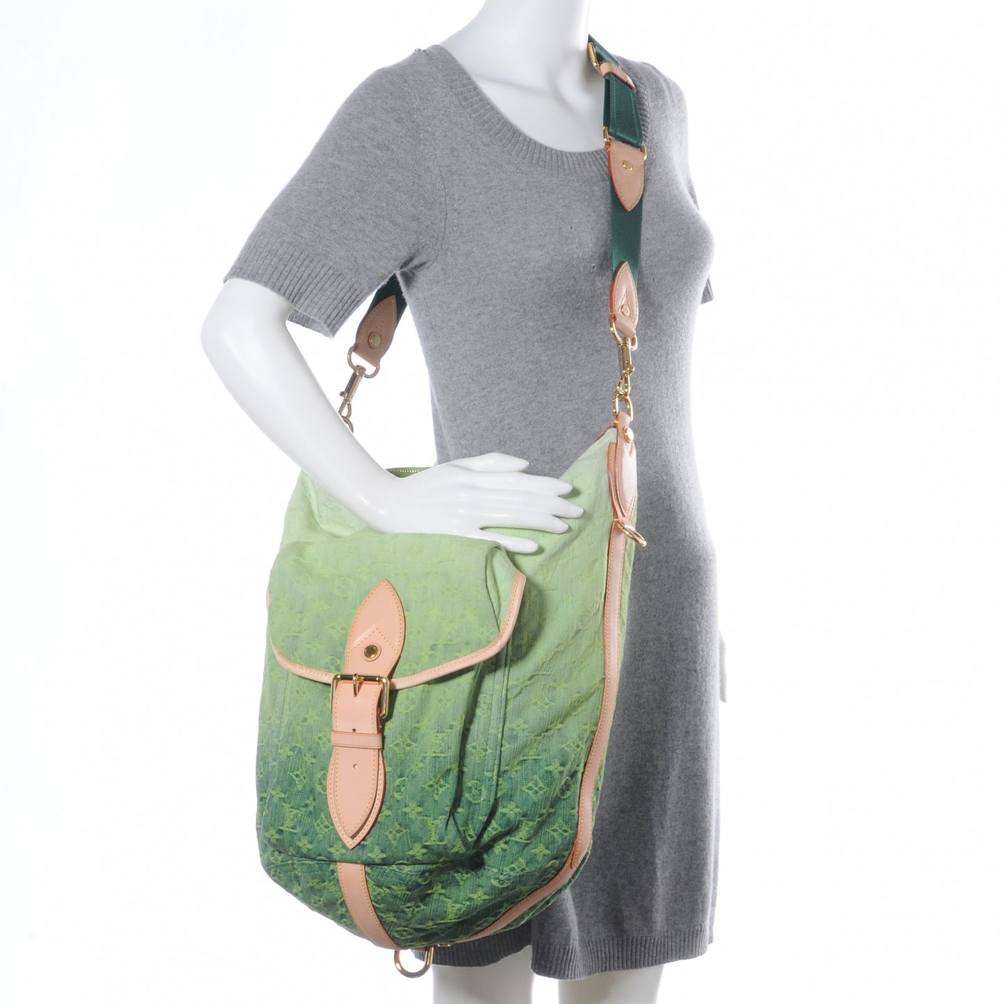 Denim Sunburst PM Messenger Vert