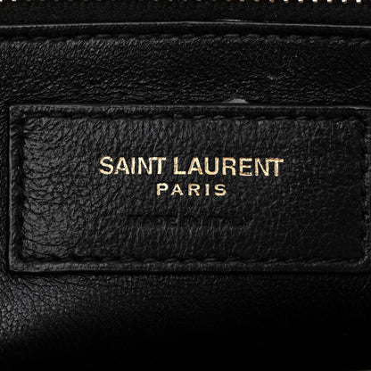 Saint Laurent Lambskin Quilted Mini Gaby Satchel Blanc Vintage 6 of 12