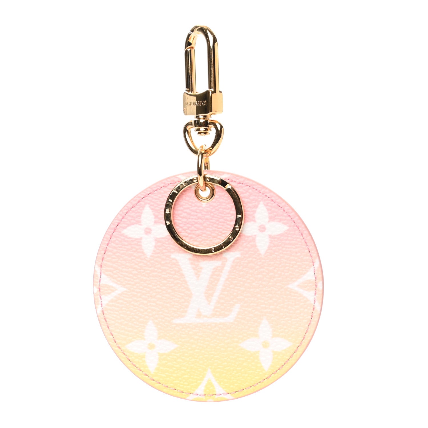 Louis Vuitton Monogram By The Pool Illustre Bag Charm Key Holder Light Pink 1 of 4