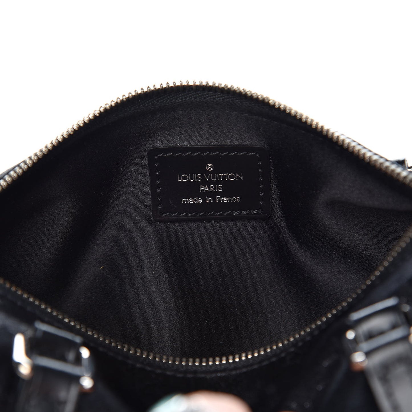 Satin Monogram Mini Papillon Black
