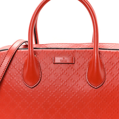 Gucci Bright Diamante Top Handle Bag Red 8 of 11