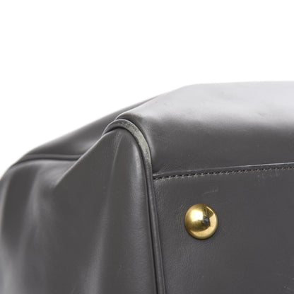 Saint Laurent Calfskin Classic Duffle 12 Earth 9 of 15